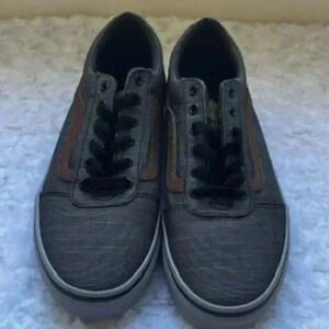 NEW Vans Ward Deluxe Low Top Sneakers Lace‎ Up Shoes Youth Boys Size 3 NWT